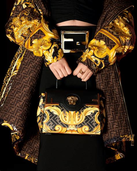 fendi versace show|Fendi Versace bag.